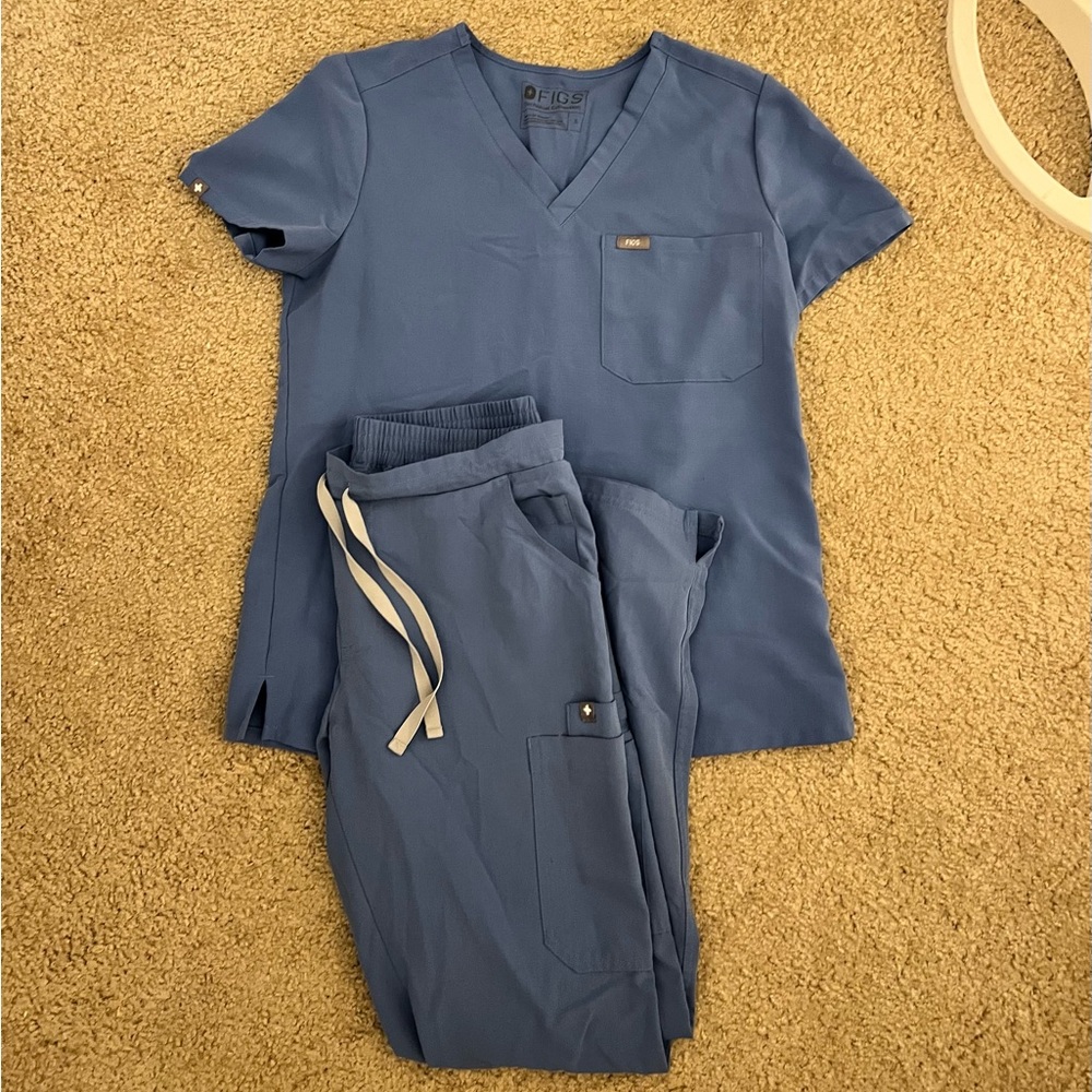 Figs ceil blue set